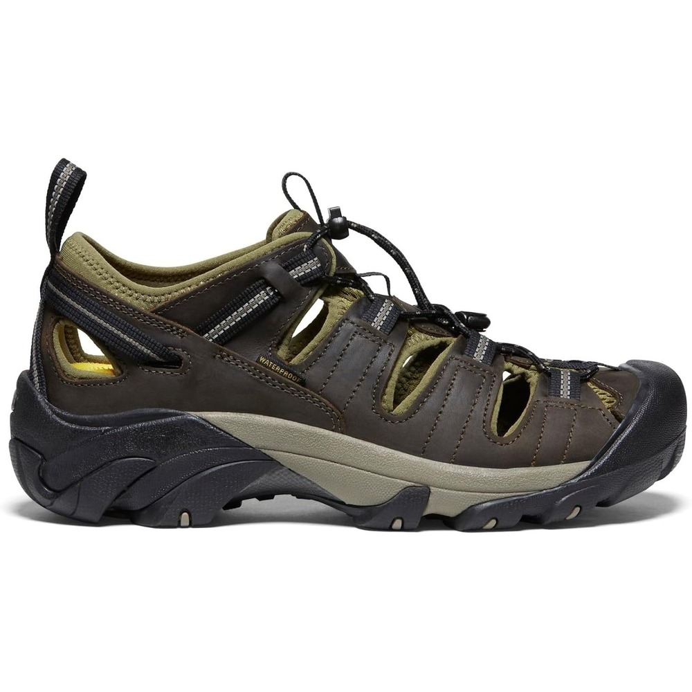 KEEN Arroyo II Mens Size 13 Closed Toe Hiking Sandals Trail Canteen/Black NEW